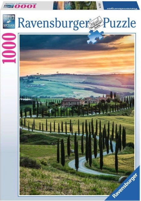 Puzzle Val d'Orcia 1000 pezzi