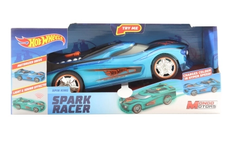 Auto a batteria Hot Wheels Spark Racers Spin King