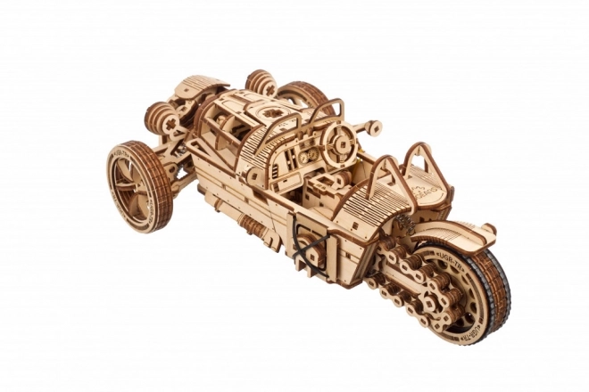 Puzzle meccanico 3D in legno Ugears Triciclo