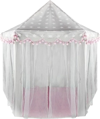 Design fiabesco con stelline e pon‑pon