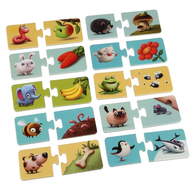 Puzzlika Il Mio Cibo - Puzzle Educativo 20 Pezzi