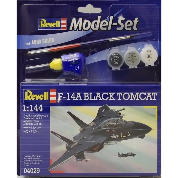 Set Modello REVELL F-14 Tomcat Nero