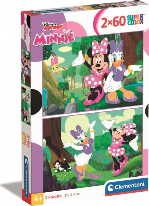 Puzzle Minnie 2x60 pezzi