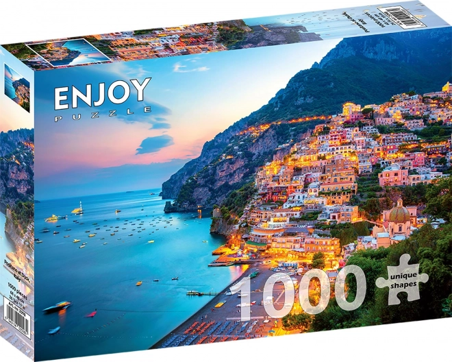 Puzzle Positano Al Tramonto 1000 Pezzi