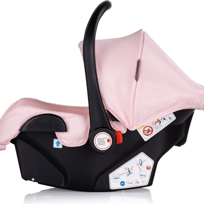 Seggiolino auto per bambini Chipolino Aura i-Size Rosa Marshmallow