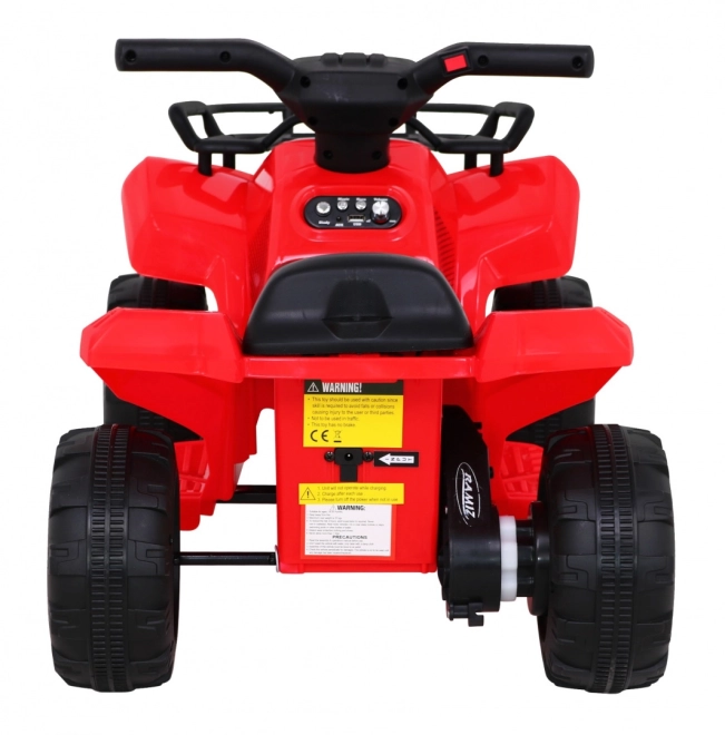 Quad Storm per bambini con batteria – rosso