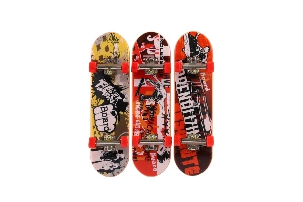 Set skateboard da dito con rampa