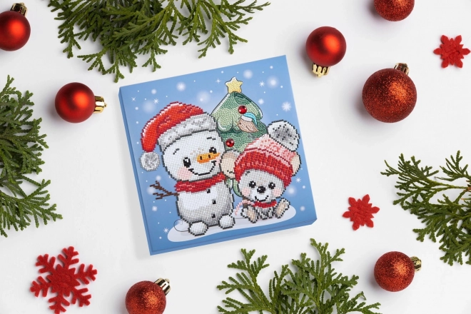 Set di decorazioni natalizie Diamond Dotz