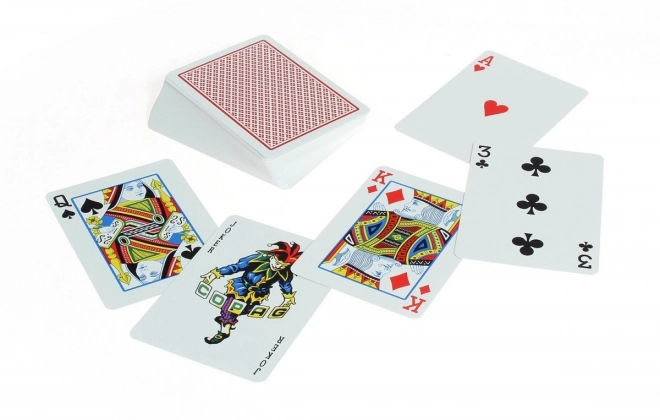 Carte da Poker Rosse 100 in Plastica