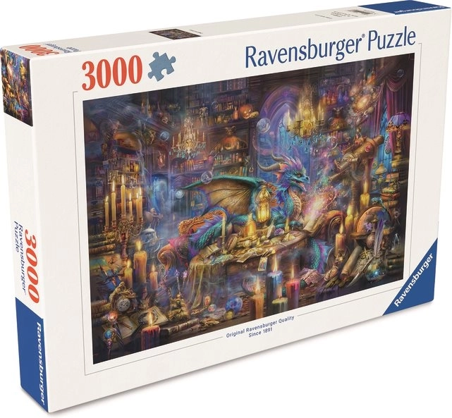 Puzzle Biblioteca Magica 3000 pezzi di Ravensburger