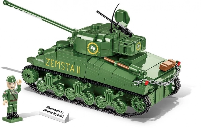 Carro Armato Sherman IC Firefly Hybrid - Modellino Da Costruzione COBI