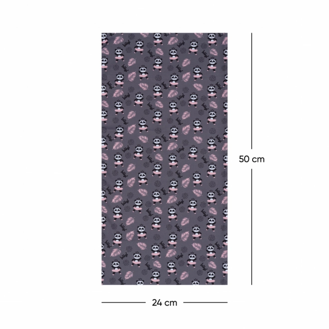 Dimensioni 24 × 50 cm con stampa giocosa