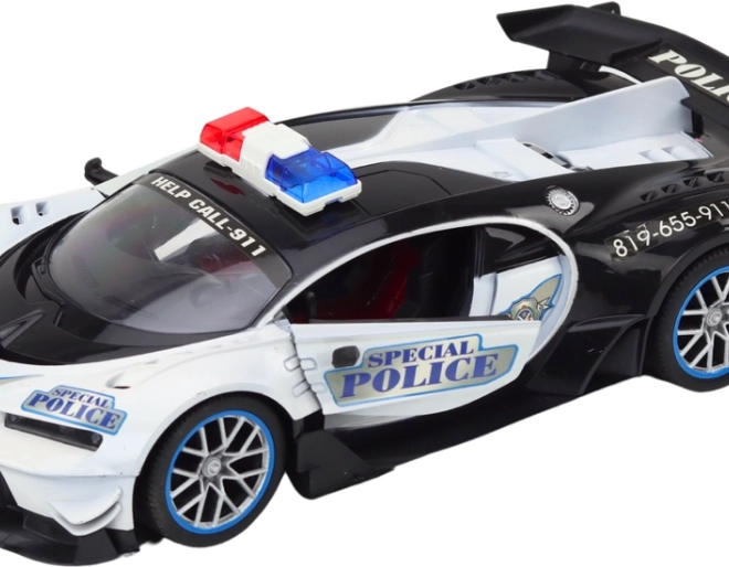 Aspetto sportivo di polizia realistico