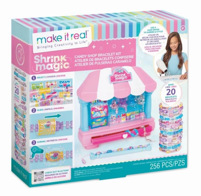 Set Braccialetti Shrink Magic Candy Shop