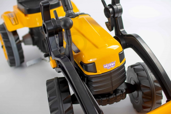Trattore a pedali con bulldozer Woopie