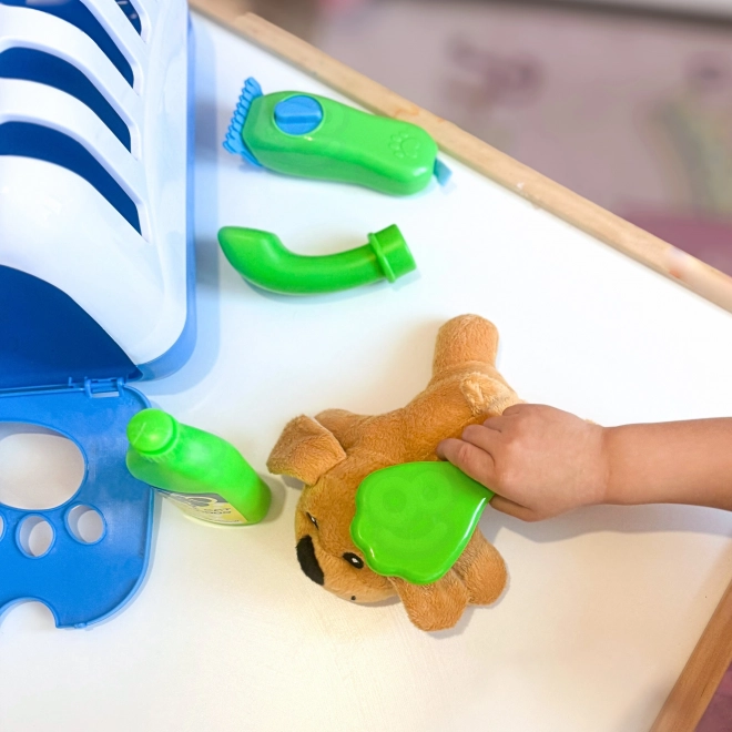Set veterinario portatile con cagnolino Woopie