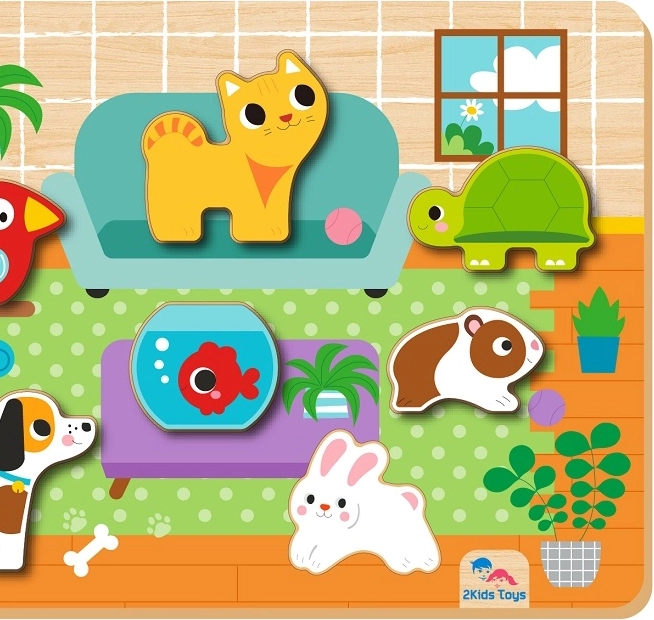 Puzzle ad incastro Coccolosi di 2Kids Toys