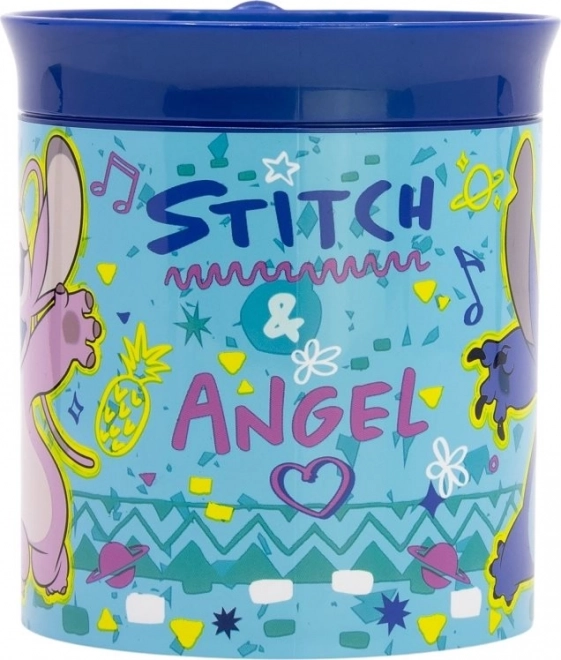 Tazza di plastica con motivo Stitch