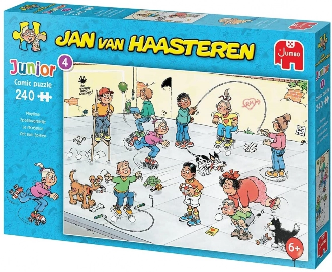 Puzzle Junior JUMBO 240 pezzi di Jan van Haasteren - Tempo di gioco