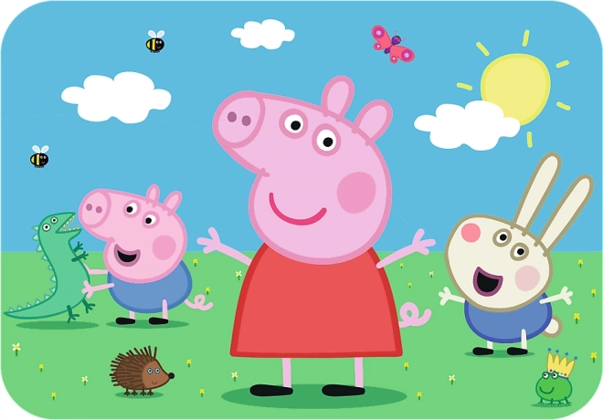 Puzzle in legno Peppa Pig: Incontra la dolce Peppa 24 pezzi