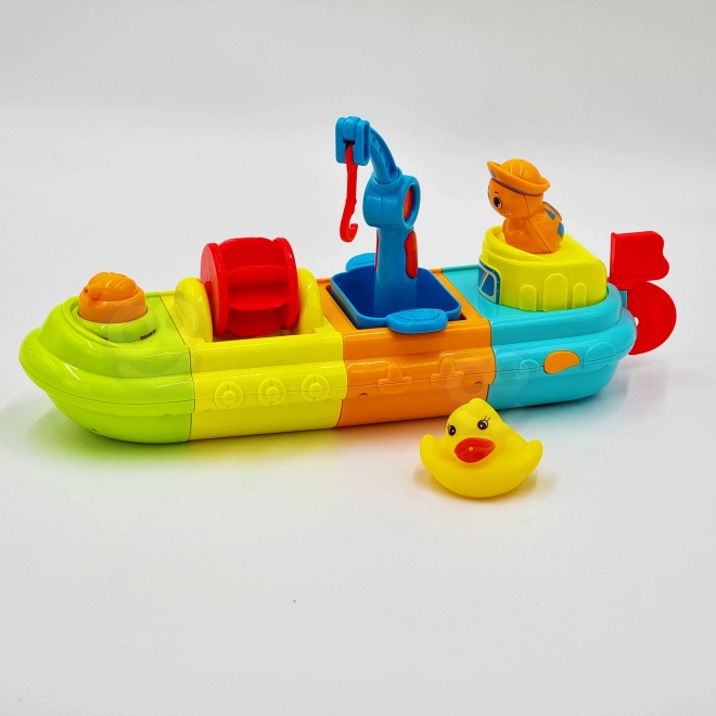 Barca giocattolo da bagno per bambini Woopie