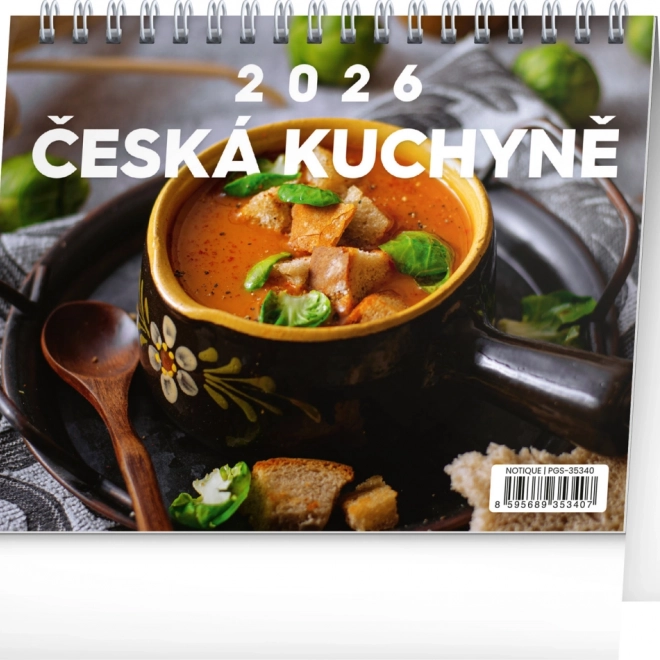 Calendario da tavolo Cucina Ceca 2026