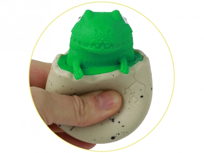 Giocattolo Antistress Uovo con Dinosauro Squishy