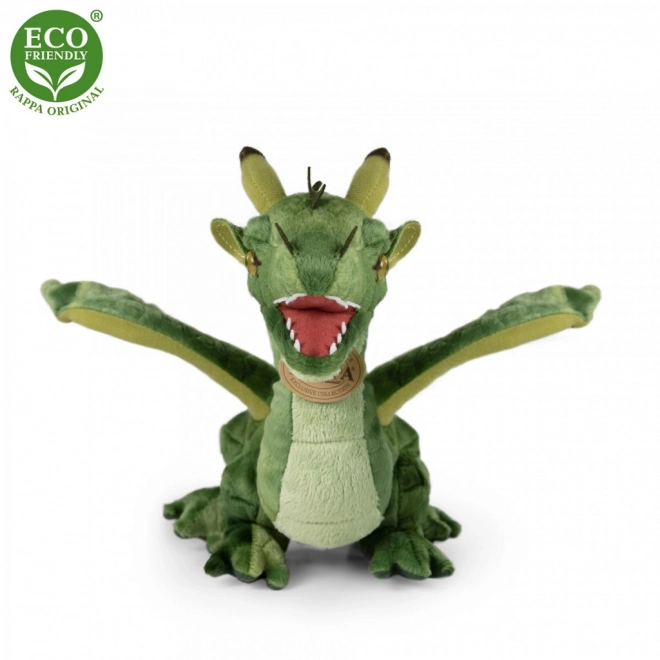 Peluche Drago Verde 40 cm Eco-friendly