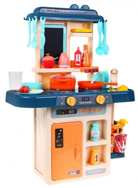 Cucina interattiva per bambini con accessori e lavagna