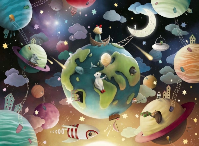 Puzzle Ravensburger Parco Giochi Planetario