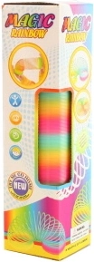Grande molla arcobaleno