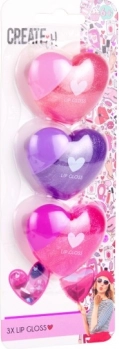 Balsamo labbra a forma di cuore con lucentezza Creat it