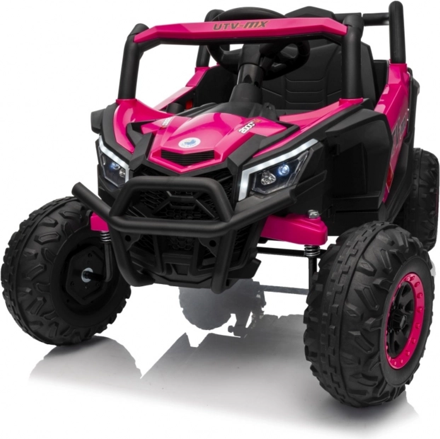 Auto elettrico per bambini Buggy Madman UTV-MX rosa