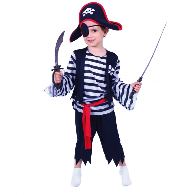 Costume da pirata per bambini (M)