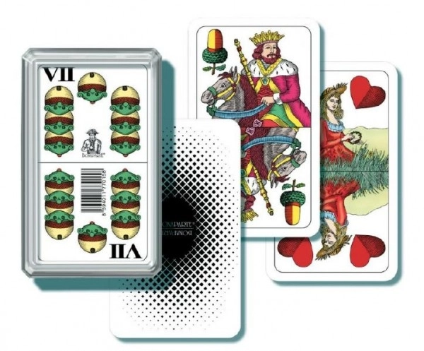 Gioco di carte Mariáš Dvouhlavý in scatola di plastica