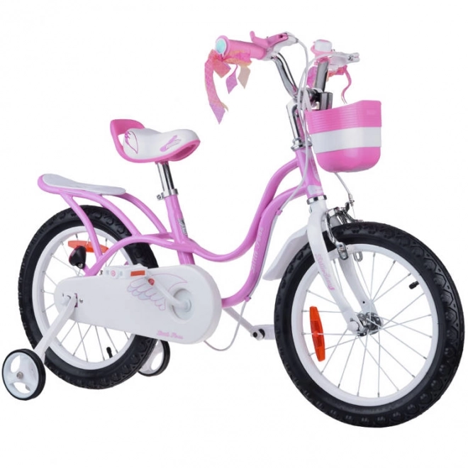 Royalbaby Bicicletta per Bambini Little Swan 16 – Rosa