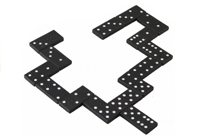 Gioco Domino in Scatola di Legno 28 Pezzi