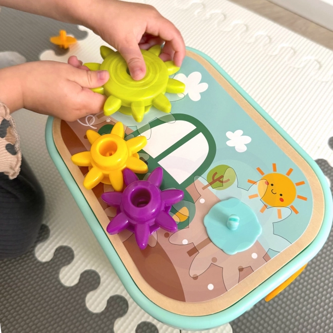 Kit motricità Montessori 12 in 1 con box in legno