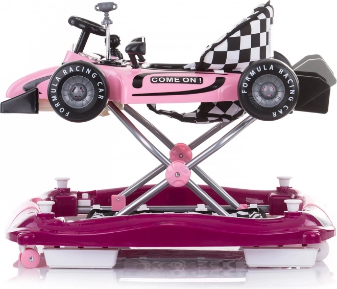 Chodino interattivo Car Racer 4 in 1 Rosa