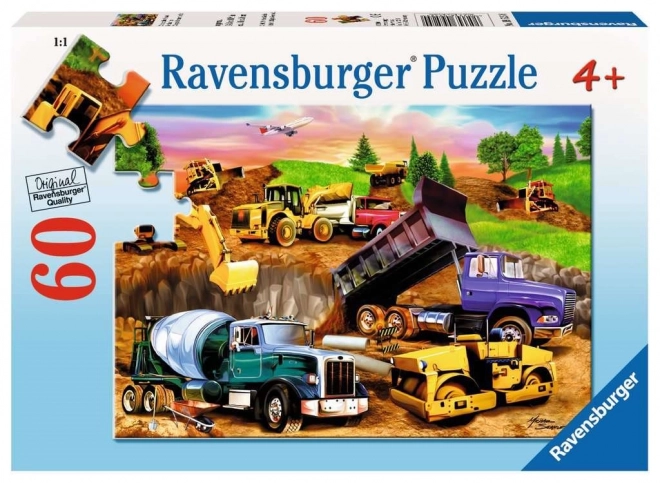 Puzzle Ravensburger Cantiere 60 Pezzi