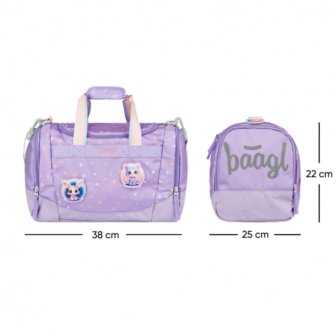 Borsa sportiva per bambini con animali