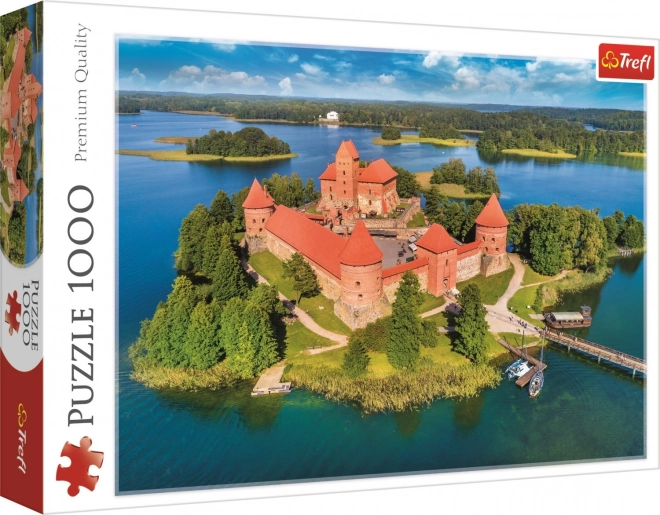 Puzzle Castello di Trakai, Lituania 1000 Pezzi