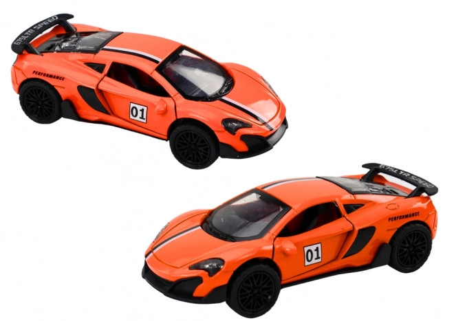 Auto sportivo arancione frizione 1:32