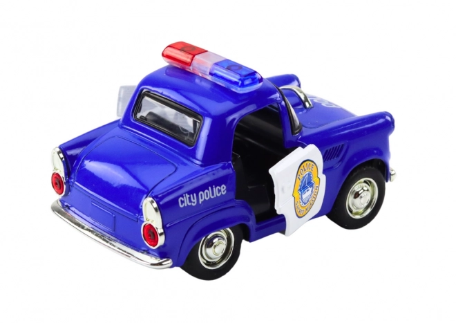 Auto Polizia Classico 1:38 con Luci e Suoni Blu