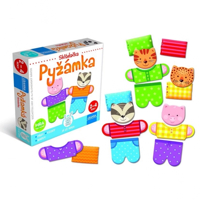 Gioco puzzle Pigiama Granna per bambini