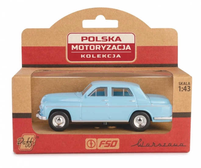 Auto vintage Varsavia 223 blu