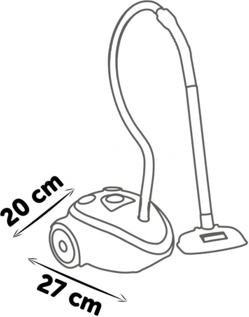 Aspirapolvere Rowenta per bambini a batterie