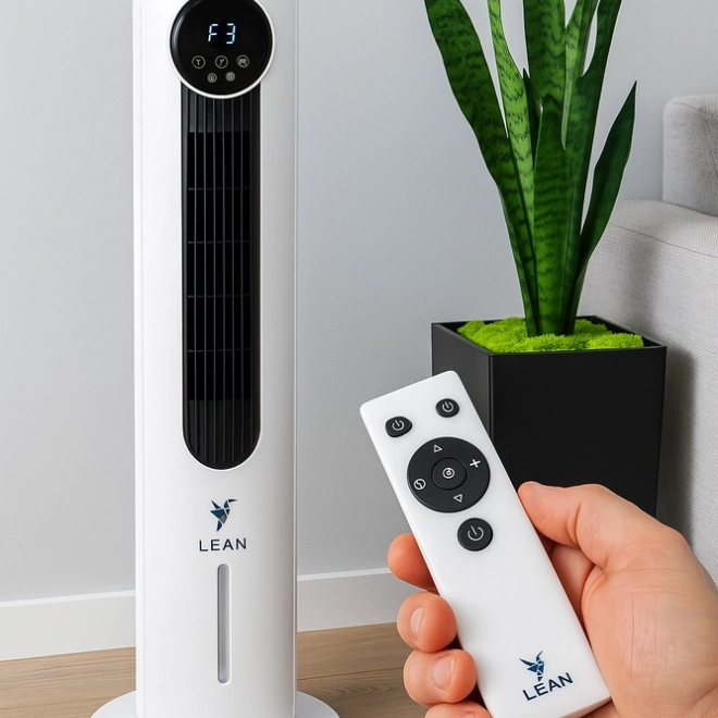 Ventilatore a colonna LEAN con raffreddamento ad acqua
