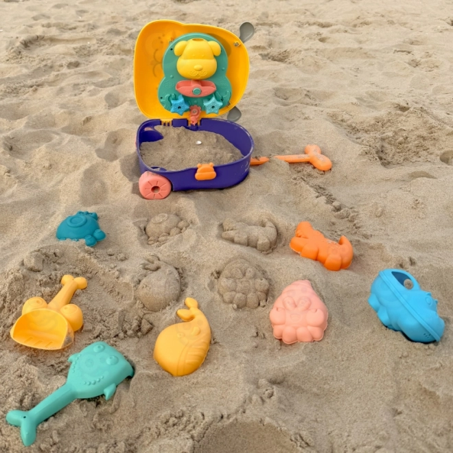 WOOPIE 3v1 Sabbiera Acqua Valigetta – Cagnolino