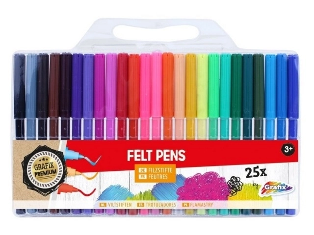 Set pennarelli Fixy 25 colori